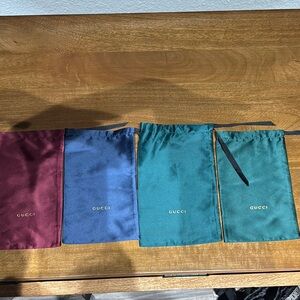 Gucci Drawstring Dust Bags Set